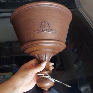 Elegant Brown Decorative Vase